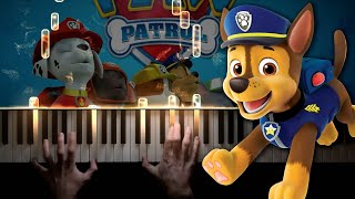 PAW Patrol Theme Song − Piano Cover  Sheet Music [upl. by Ahsehat143]