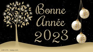 296  Bonne année 2023  Carte virtuelle à partager [upl. by Samella]