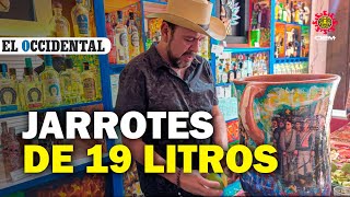 Jarros gigantes son la bebida popular en Tlaquepaque [upl. by Hillell]