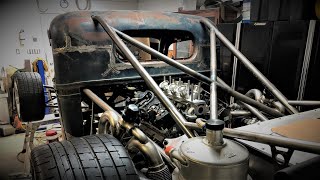 37 Chevy Race Rod  Modifying Ecoboost for Port Injection 12 [upl. by Nagaet]