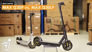 Max Battle Segway Ninebot Max G30P vs Max G30LP [upl. by Charry424]