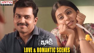 Karthi amp Rakul Preet Love amp Romantic Scenes  Khakee Movie  Karthi Rakul Preet  HVinoth [upl. by Rakia62]