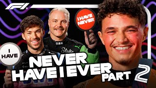 Never Have I Ever With Our F1 Drivers  Episode 2 [upl. by Anyad]