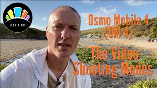 DJI Om 4 Gimbal  7 Video modes explained and demonstrated [upl. by Iralav]