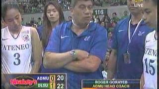 DLSU vs Ateneo Season 75 020913 6 [upl. by Ettenwad]