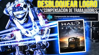 Halo Reach TMCC  Cómo conseguir logro quotCompensación de trabajadoresquot  Placa Carretilla Elevadora [upl. by Humfried]