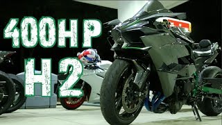 400HP Kawasaki H2  1300HP GTR  Nitrous Hayabusa [upl. by Nywnorb]