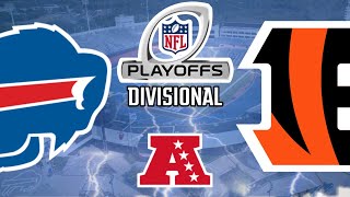 Cincinnati Bengals vs Buffalo Bills AFC DIVISIONAL NFL Playoffs Live Stream WATCH PARTY [upl. by Acimat]