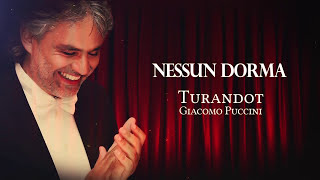 Andrea Bocelli  Nessun Dorma  Turandot Picture Postcard [upl. by Enirahtac]