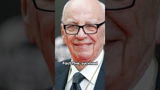 6 Facts About Rupert Murdoch shorts [upl. by Llewoh]