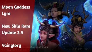 Moon Goddess Lyra  New Skin Rare  Vainglory Update 29 [upl. by Myriam]