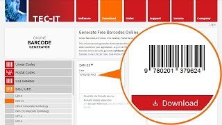 How to Create a Barcode for Free  Online Barcode Generator [upl. by Aelber432]