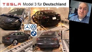 Model 3 kommt nach Deutschland NEWS KW052018  Affen würden TESLA fahren [upl. by Donnamarie841]