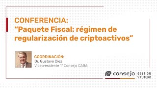 PRef 205PR Paquete Fiscal Régimen de Regularización de Criptoactivos [upl. by Ojillek]