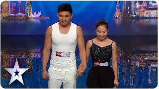 Gao and Liu’s Golden Buzzer Acrobatic Ballet  Asia’s Got Talent 2015 Ep 2 [upl. by Pepe969]