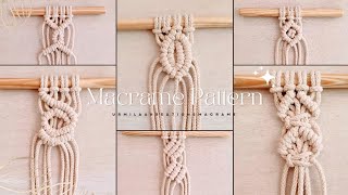 Top macrame knots for stunning wallhangings 🧱  home decor youtube viral [upl. by Nrek300]