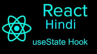 reactjs hooks tutorial in Hindi  useState Hook [upl. by Arst88]