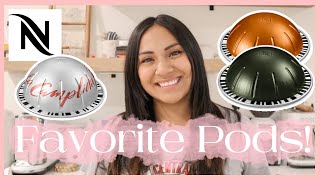 Best Nespresso Pods 2022  ALL MY VERTUO FAVORITES [upl. by Hightower465]