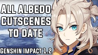 Albedo  All Cutscenes To Date  Genshin Impact 12 [upl. by Sancha723]