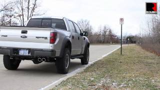 2011 ROUSH Performance Exhaust 62L Ford F150s  Raptor  Harley Davidson  Lariat Limited [upl. by Lora]