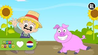 OP DE BOERDERIJ  Kinderliedjes  Liedjes voor Peuters en Kleuters  Minidisco [upl. by Hunfredo]