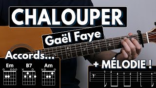 Jouer Chalouper  Gaël Faye  Tuto Guitare Facile avec mélodie Tablature amp Partition [upl. by Lamarre]