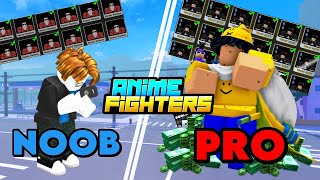 Anime fighters simulator Noob to Pro🤩🤑 [upl. by Grosvenor844]