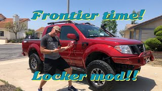 Nissan Overland Frontier Mods  2wd Locker Bypass and roof rack [upl. by Seaman94]