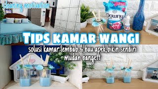 TIPS SUPAYA KAMAR TIDUR WANGI MENENANGKANBersih Bersih RumahCleaning MotivationTips [upl. by Boyden]