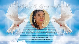 Celebrating the life of Lina Clothilde Michelle Belle [upl. by Rialb]