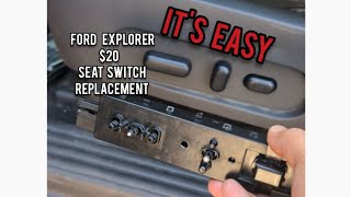 Ford Explorer Electric Seat Not Moving  EASY FIX [upl. by Winser]