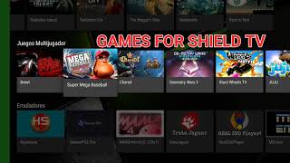 CUSTOM SHIELD TV with HAL LAUNCHER GAMES amp APPS [upl. by Akina]