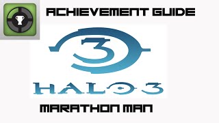 Halo 3  TerminalsMarathon Man Achievement Guide [upl. by Saidnac]