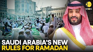 Why did Saudi Arabias Mohammed Bin Salman ban iftar in Mosques  WION Originals [upl. by Yllim]