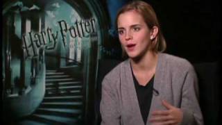 HARRY POTTER AND THE HALF BLOOD PRINCE Interviews  Daniel Radcliffe Emma Watson and Rupert Grint [upl. by Hcardahs52]