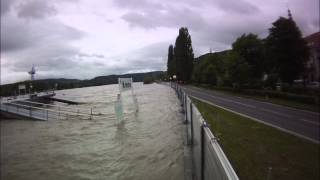 Kremser Donauhochwasser im Zeitraffer [upl. by Barncard]