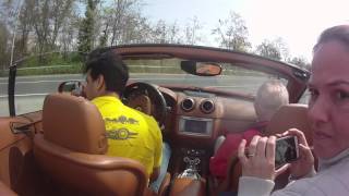 Ferrari California Test Drive em Maranello Vinicius Correa [upl. by Drarreg]