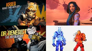 Borderlands 3 Psycho Krieg and the Fantastic Fustercluck ALL CUTSCENES amp CHARACTER INTROS DLC 4 [upl. by Thirzia700]