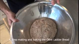 Video Recipe  Fougasse  French Olive Ladder Bread [upl. by Iharas107]