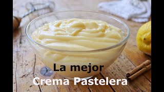 La mejor Crema Pastelera receta fácil rápida y barata 🥣 [upl. by Regazzi]