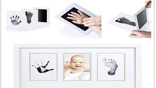 Handprint Footprint Imprint Kit Baby [upl. by Abra758]