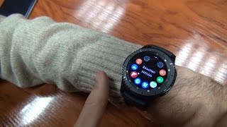 Análisis del nuevo Samsung Gear S3 Frontier [upl. by Eelsew]