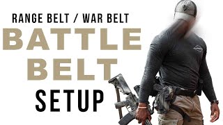 Battle Belt Set Up Top Things To Consider [upl. by Saber]