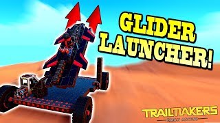 THIS VEHICLE LAUNCHES A GLIDER  Trailmakers Early Access Gameplay Ep44 [upl. by Dnamra642]