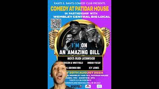 🎤 Rants amp Bants Comedy Club Presents Comedy  Patidar House in partnership with W C B L [upl. by Woodsum]