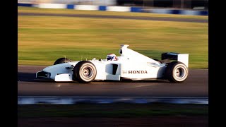 1999 February 23  Jos Verstappen test F1 Honda RA099  Silverstone [upl. by Isia]