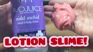 How to make the best slime with lotion with glue DIY Slime With Glue super stretchy slime [upl. by Lennon]