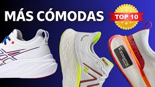 Descubre Las 10 Zapatillas MÁS CONFORTABLES del 2024 ⭐ [upl. by Cl]