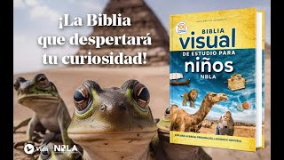 NUNCA ANTES VISTO la NUEVA NBLA Biblia Visual de Estudio para Niños [upl. by Tirrag]