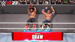 What Happens When Two Wrestlers Eliminate in the Royal Rumble  WWE 2K23 [upl. by Gareri803]